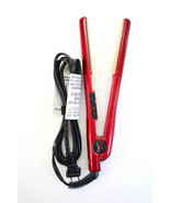 New Chi Air Expert Womens Patterned Wired Hair Ceramic Straightener Red ... - $65.00