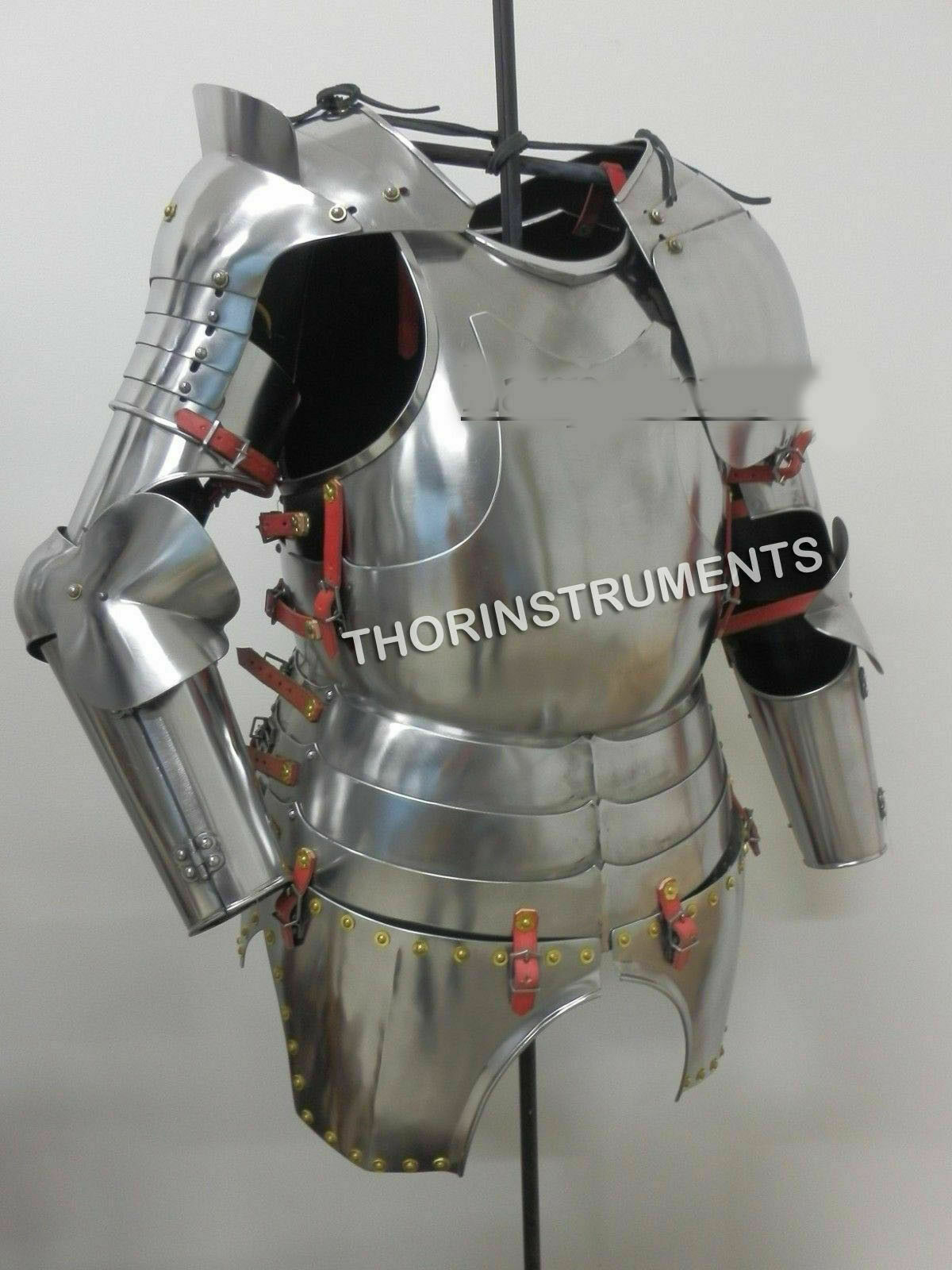 with device Medieval Gothic Wearable Suit of Armor LARP Reenactment THORINSTRUMENTS