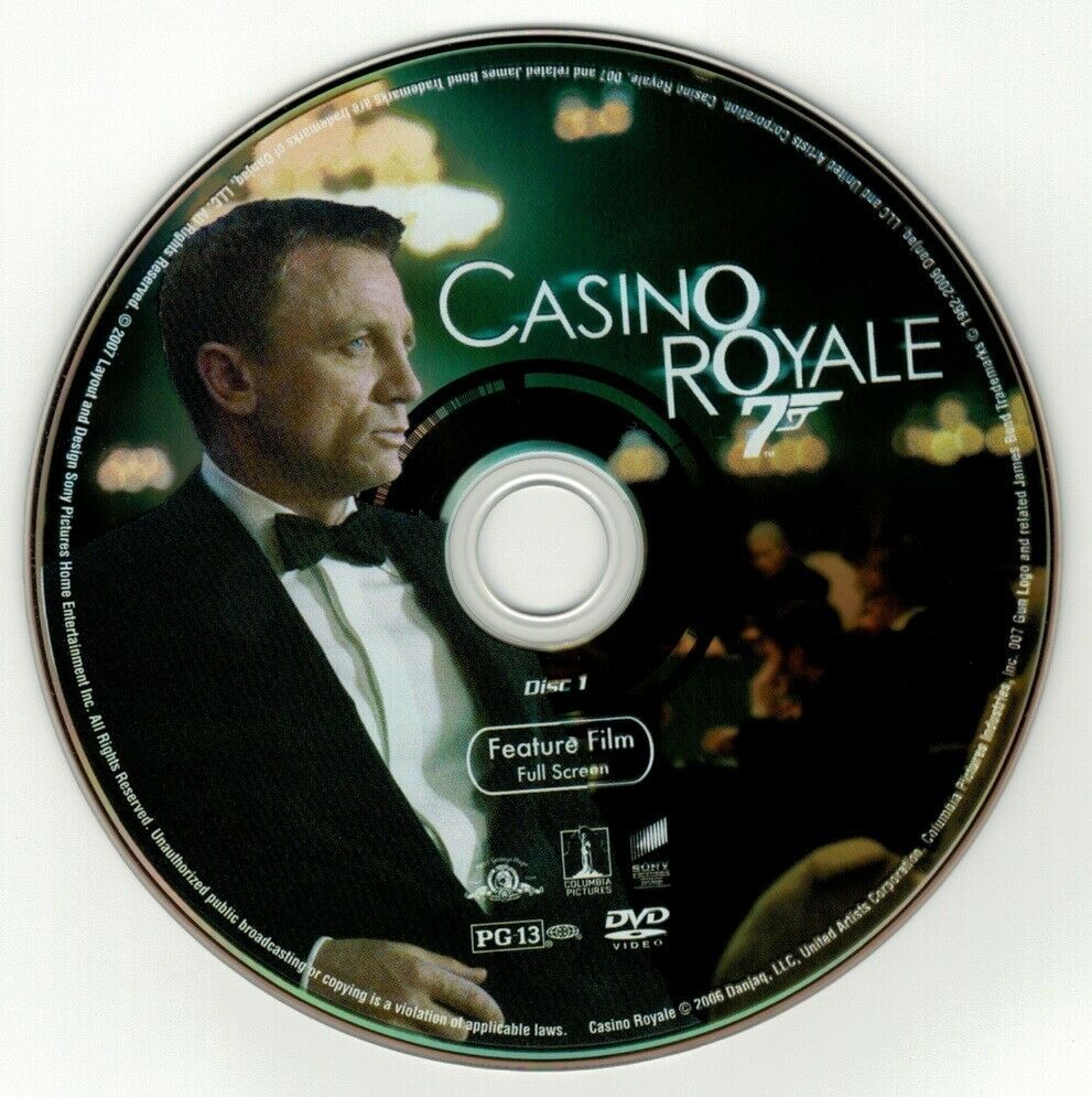 Casino Royale (DVD disc) 2006 FS Daniel Craig, Eva Green - DVDs & Blu ...