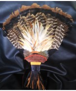 Old West Saloon Girl Facinater Feather Fan - $275.00