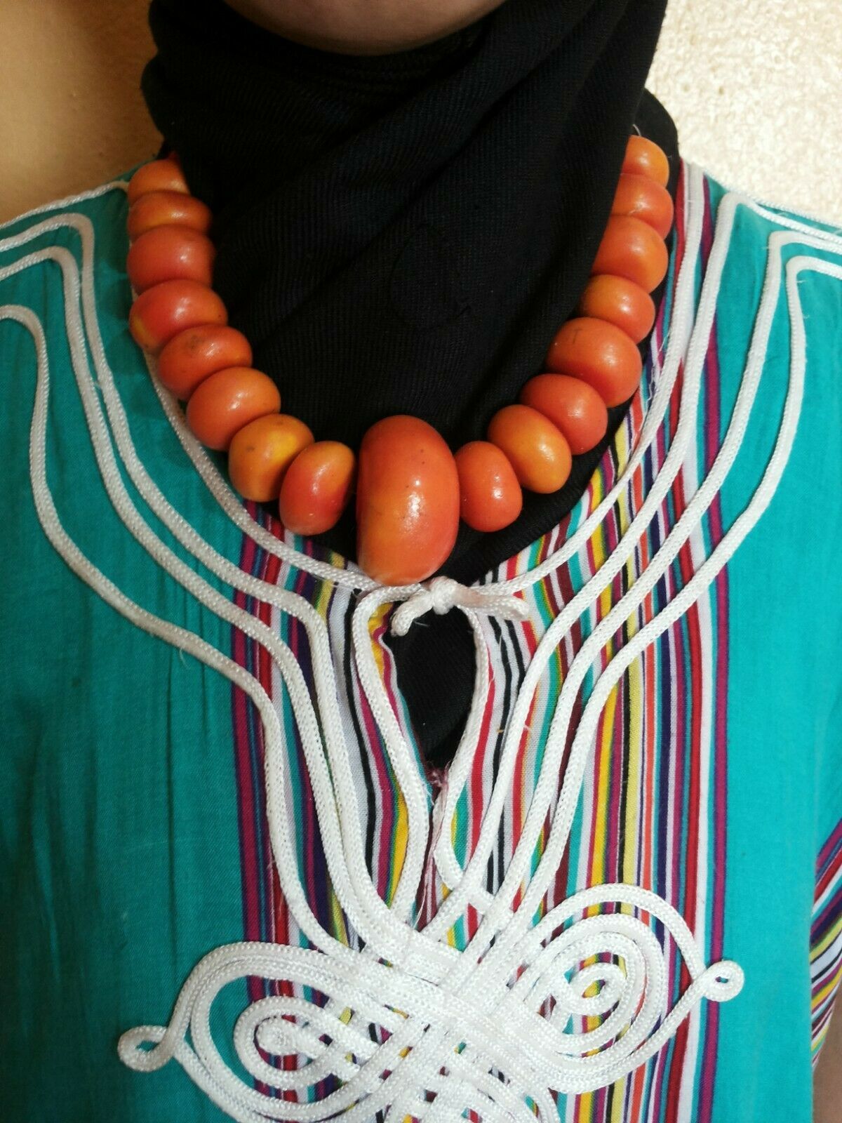 Handcrafted Moroccan african artisan Berber necklace