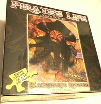 PIrate&#39;s Life Blackbeard&#39;s Revenge 550 Piece Puzzle Don Maitz 18&quot; x 24&quot; New - $19.79