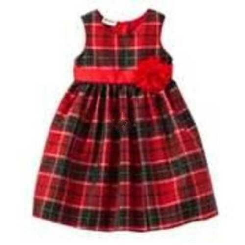 Primary image for Girls Dress & Shrug Blueberi Blvd Red 2 Pc Christmas Party Set Toddler-18 mths