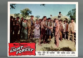 LIGHT IN THE FOREST-1958-FESS PARKER-WENDELL COREY-FAMILY-ADVENTURE-LOBB... - $32.25
