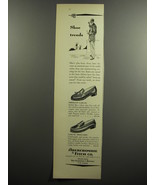 1952 Abercrombie &amp; Fitch Shoes Ad - Dress-up casual and Casual Moccasin - $14.99