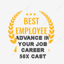 50x COVEN HAUNTED GOLDEN EMPLOYEE ADVANCE AT WORK SUCCESS PROMOTION MAGI... - $87.00