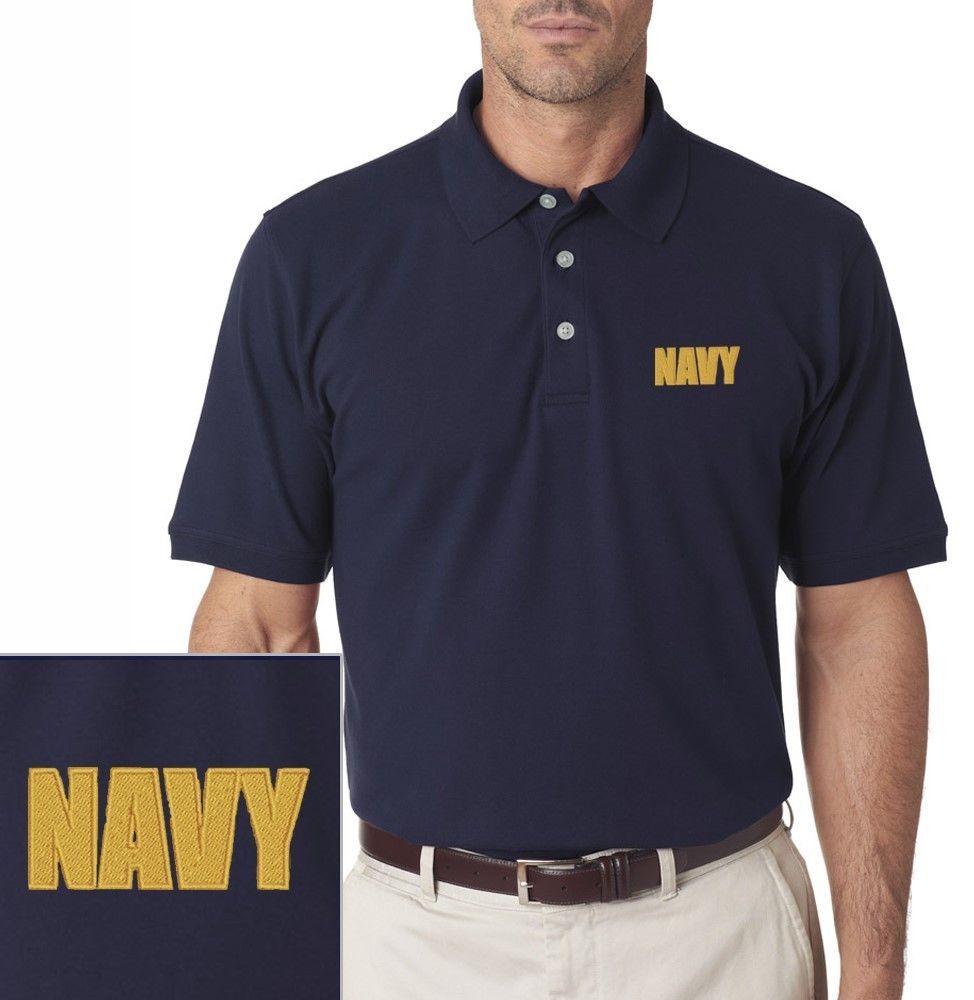 us navy golf shirts