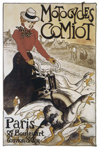Early Motorcycle POSTER.Home wall.Duck.Room Decor.Art Nouveau.225 - $13.86+