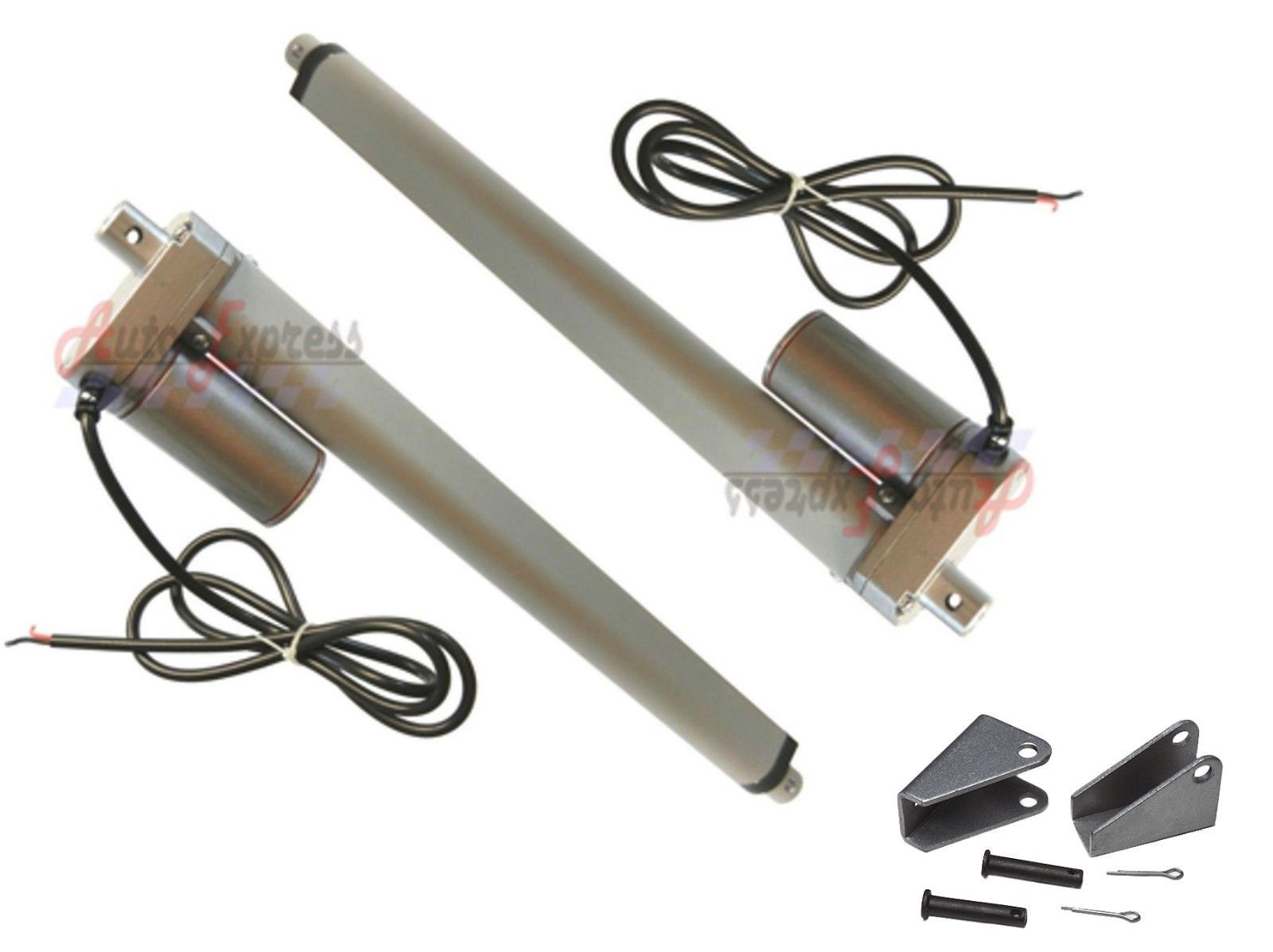 12" inch Linear Actuator w/Tilt Brackets & Mounting Heavy Duty 12V DC 200lbs Max Linear