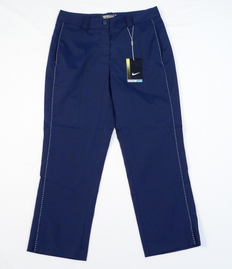 Nike Golf Tour Performance Dri Fit Blue Capri Golf Pants Cropped Women