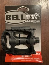 Bell Kicks 350 Universal Bike Pedal Set Fits 1/2"- 9/16" Black - $12.86