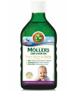 Moller&#39;s Pure Mom &amp; Baby Cod Liver Oil 250 ml No Flavor, Pure and Natural - $43.00