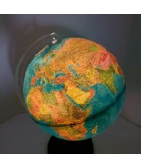 Vtg Nova Rico Florence Lumiere Globe Illuminated Earth Table Lamp Light ... - $99.95