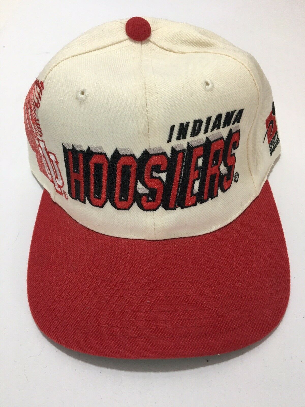 Indiana Hoosiers NCAA Vintage 90's Sports Specialties Laser Shadow