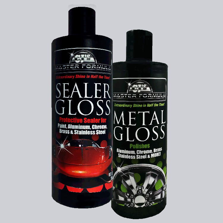 JEWELRY CLEANER BRASS COPPER / METAL GLOSS + SEALER OF MASTER FORMULA 12oz ea Cleaning Products