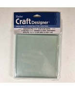 Darice Clear Glass Squares 4 x 4 inches Pack of 4 Craft Designer Art Dec... - $16.95