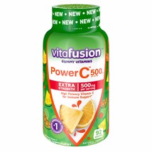 vitafusion Extra Strength Power C Gummy Vitamins, Tropical Citrus Flavored Immun image 1
