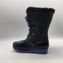 Kid's Girls Disney Descendants Black Winter Boots Size 3 - $24.75