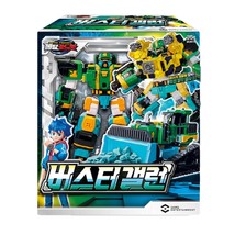 Metal Cardbot Buster Gallon Korean Bulldozer Transforming Action Figure Robot