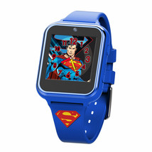 Superman Symbol Accutime Interactive Kids Watch Blue - $41.99