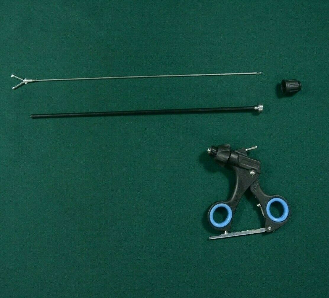 Laparoscopic Rat Tooth 1/2 Jaw Grasper Forceps Micro Surgical