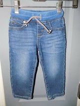 Wrangler Adjustable Tie Waist Slim Straight Jeans Size 2T Toddlers EUC - $22.00