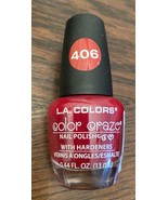 LA Colors - Color Craze Nail Polish - #406 Hot Blooded - $7.49