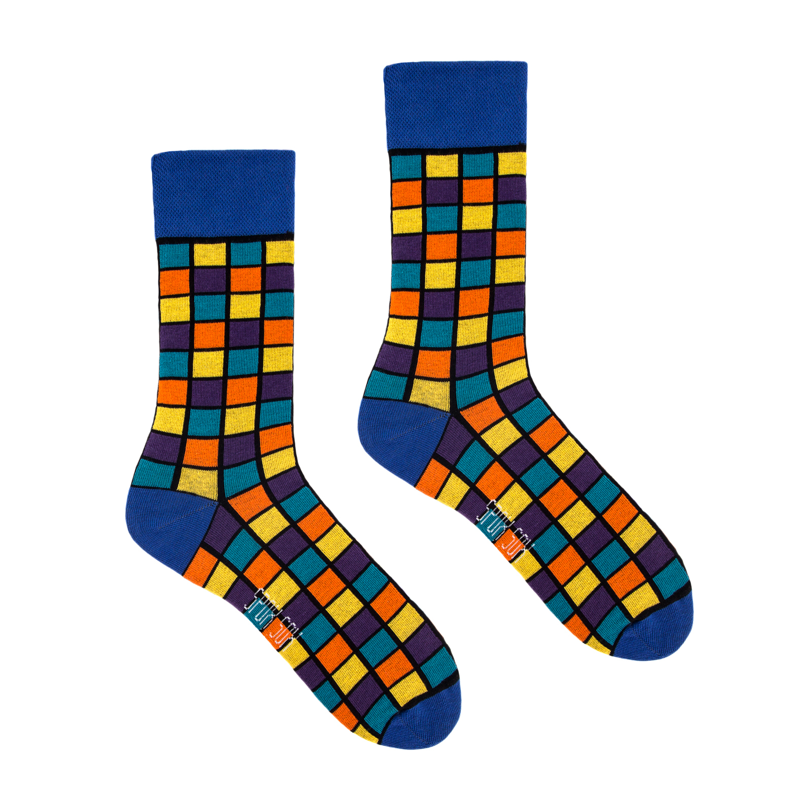 Rubik's Cube socks | casual, colorful socks | cool socks | men and ...