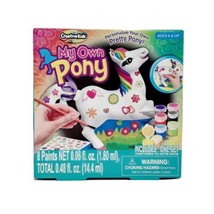 My Own Pony Paint Sticker Art Craft Design Set Gift Creative Kids 6+ - $19.80