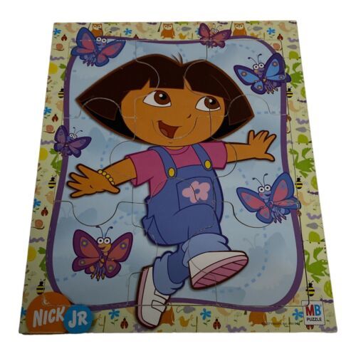 2007 Dora The Explorer Wood Frame Tray Puzzle Nickelodeon Nick JR ...