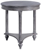 Lamp Table Glenbrook Weathered Gray Round FREE SHI - $1,109.00