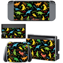 Dinosaur Dino T-Rex  Nintendo Switch Lite Joy-Con Consoles Vinyl Decal Stickers - $9.50