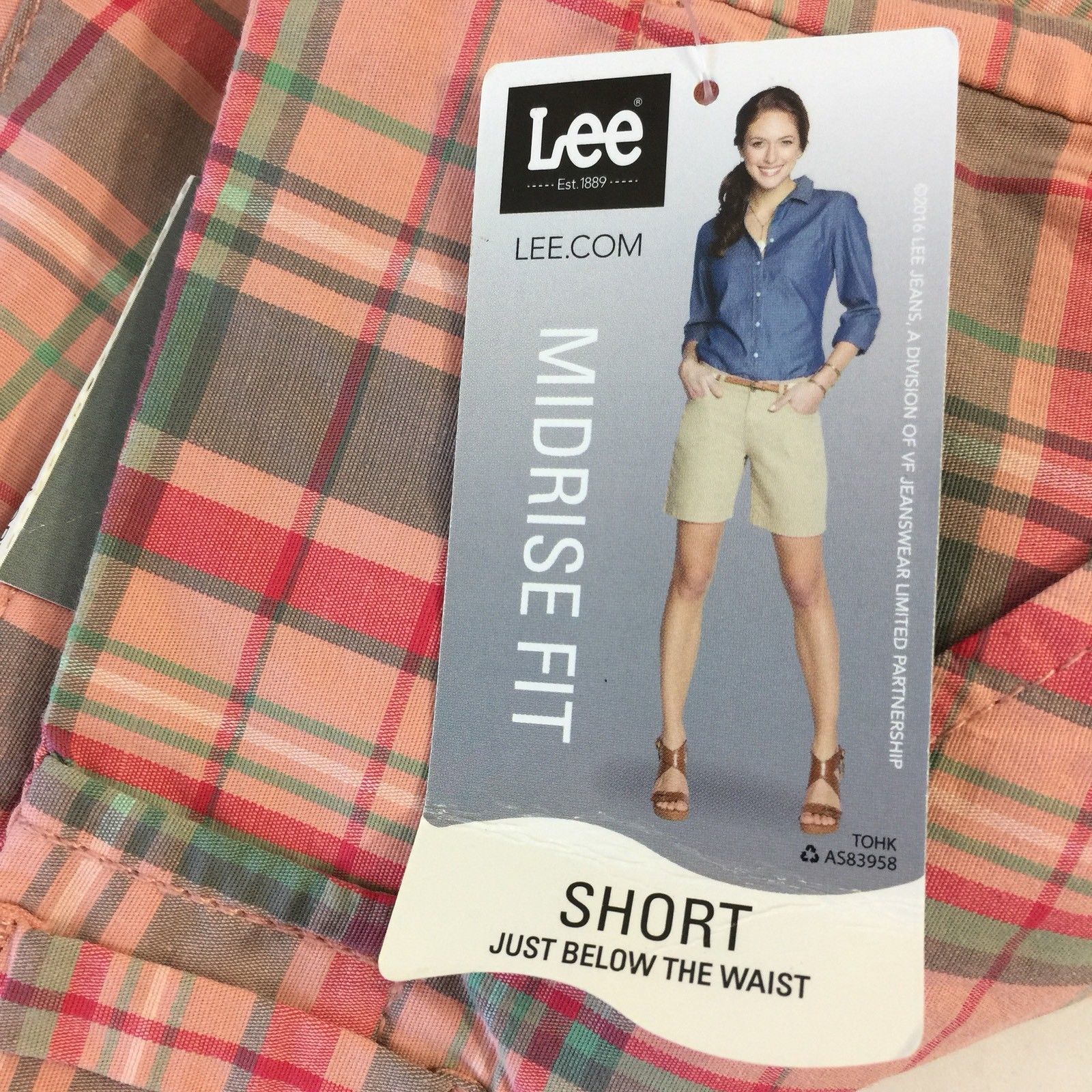 lee mid rise shorts 1889