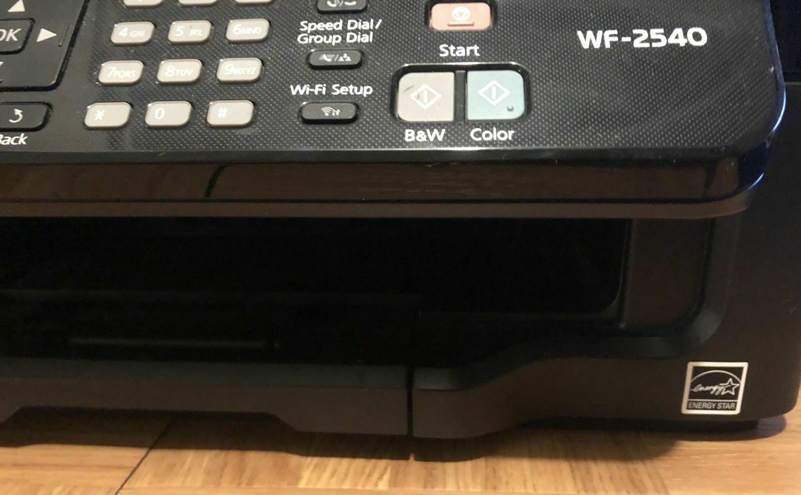 Epson Workforce Wf 2540 All In One Inkjet Printer For Parts Or Repair Printers 4853