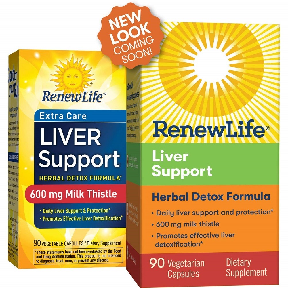 Renew Life Adult Cleanse Liver Support Extra Care 90 Vegetable