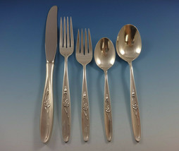 Rose Solitaire by Towle Sterling Silver Flatware Set For 12 Service 67 Pieces - $3,168.00