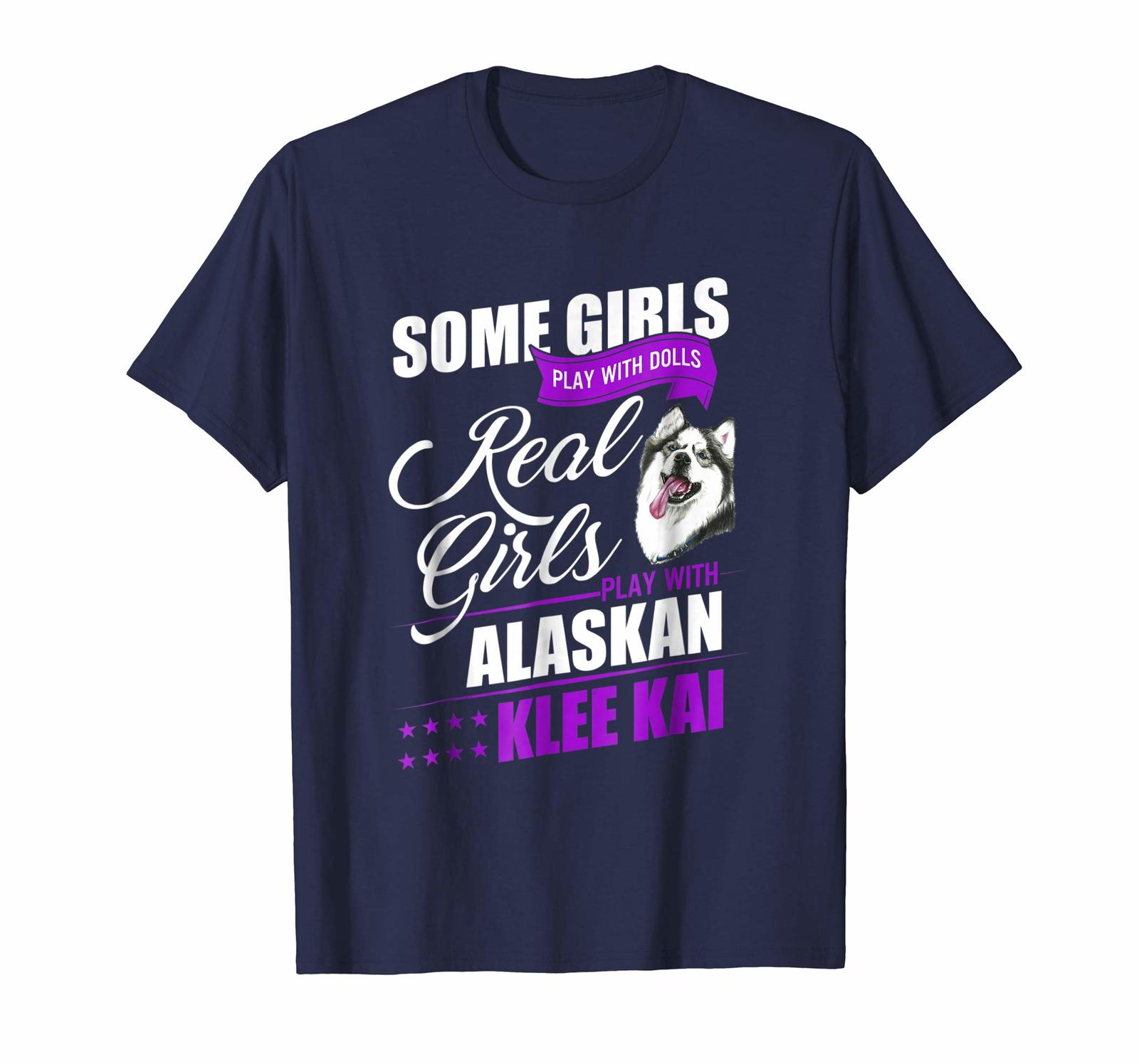 Dog Fashion - Alaskan Klee Kai Dog T-Shirt Funny Gift For Real Girls Men