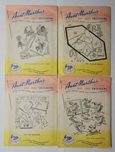 Vintage Aunt Martha&#39;s Vintage Hot Iron Pattern Transfers 3739 3216 9240 ... - $14.50