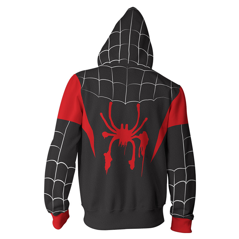 spider verse miles hoodie