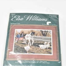 Elsa williams the pony cart 35.6cm x 25.4cm embroidery kit 06435 unopened new - $52.02