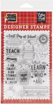 Echo Park Stamps-First Day Of School - $13.21
