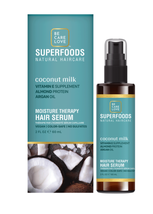 Be Care Love SuperFoods Coconut Milk Moisture Therapy Leave-in Serum, 2 ounces