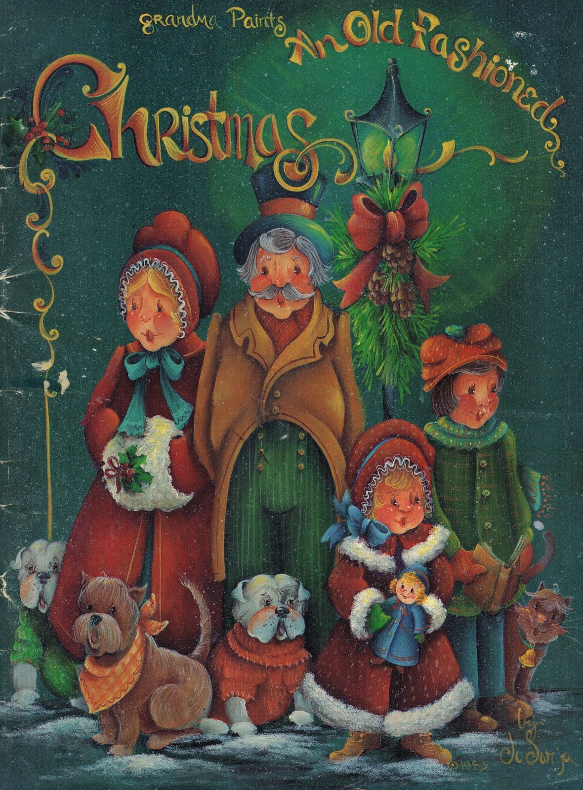Tole Decorative Painting Grandma Paints An Old Fashioned Christmas Jo