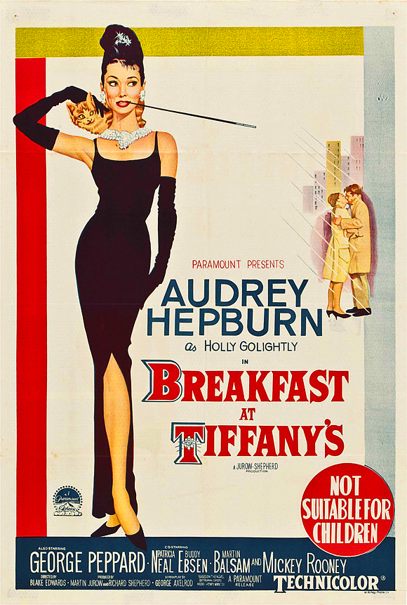 Breakfast at tiffanys austrailian poster 1961