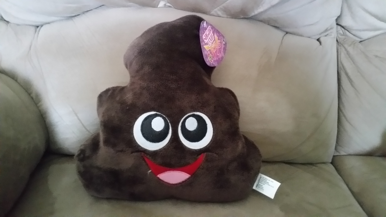 Primary image for Brown Poop Emoji Brand New Plush NWT Stuffed Animal w/ Tags 11"