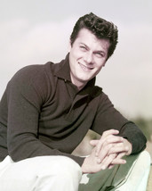 Tony Curtis Smiling pin-up 16x20 Canvas - $69.99