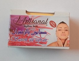 Handmade Soap Saffron Natural Handmade  Moroccan, Vegan Natural Bio Orga... - $15.00