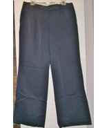 TOMMY HILFIGER CLASSIC NAVY BLUE WIDE LEG TROUSERS NWT$69 MISSES SIZE 10 - $15.00