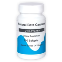 Natural Beta Carotene, 100 Softgels per bottle - $67.77