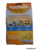 Egg-Tastic Microwave Egg Cooker & Poacher for Fast And Fluffy Eggs-As Seen On TV image 3